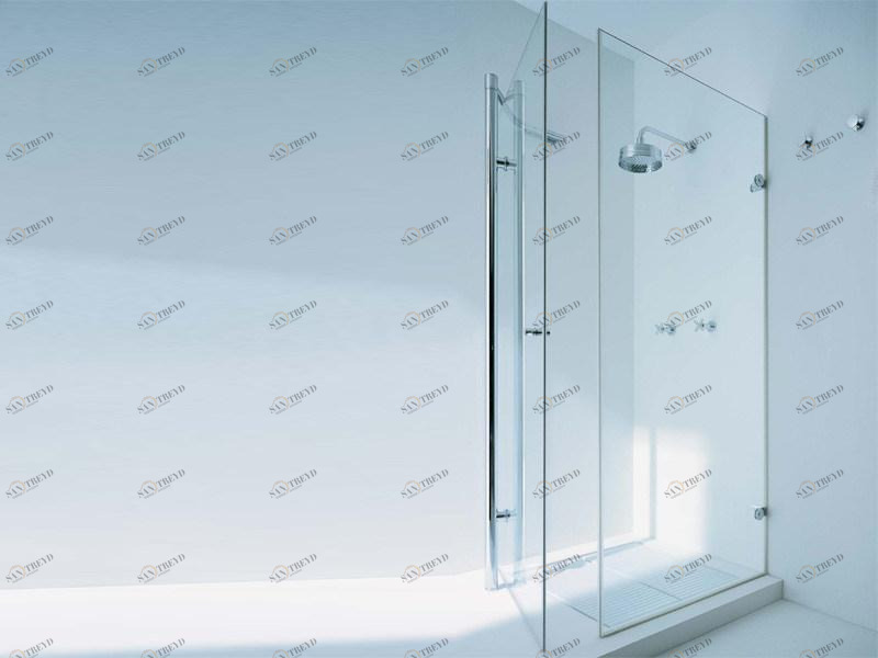Ceramica Flaminia Душевая кабина на заказ, состоящая из сдвижной двери и неподвижного стекла Bamboo 50b 90 – 50b120