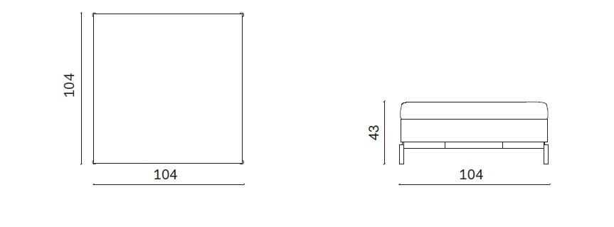 Пуф Novamobili Риф ARCH-00012685 - Вид №3