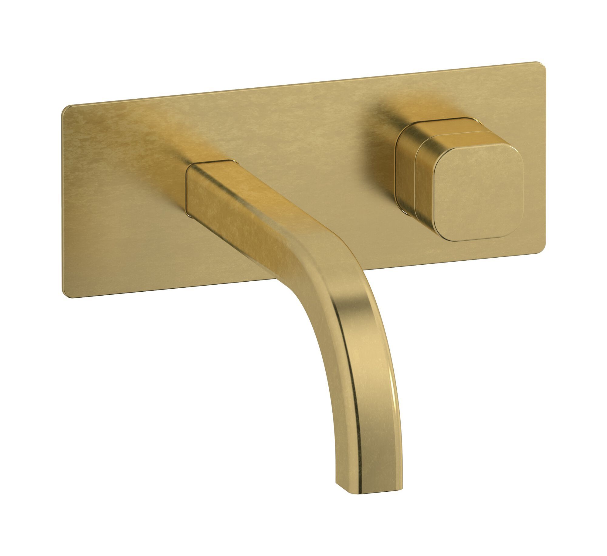 2 отверстия настенный однорычажный смеситель для раковины IB Elio ARCH-00041307 - Вид №4