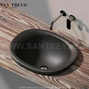 IO42607006 Накладная раковина под столешницу  овальная Ceramica Flaminia IO e SI