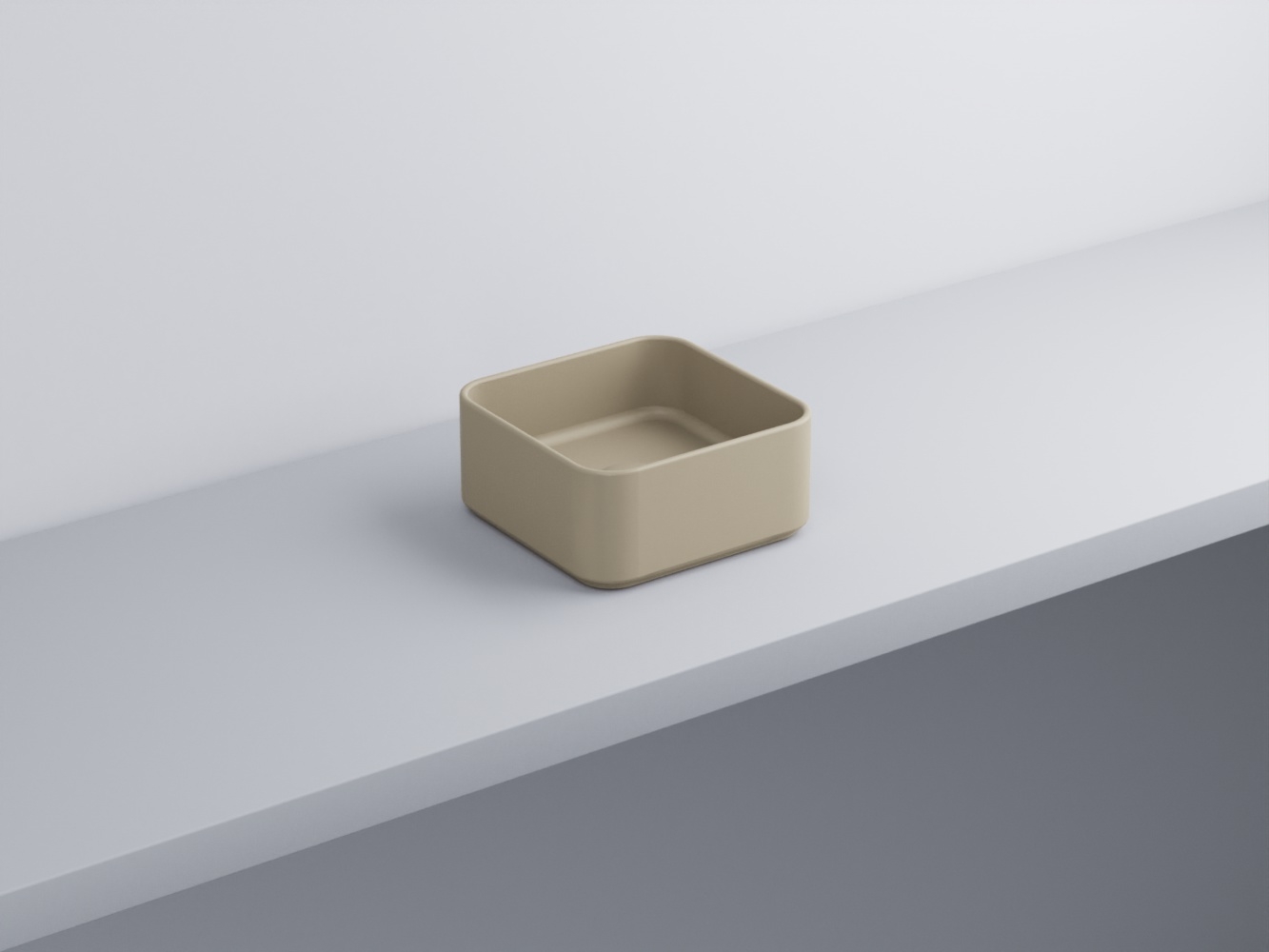 MILAQ-AV Раковина квадрат Minimo cielo Shui Comfort Ceramica Cielo