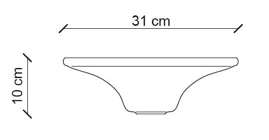 Керамический квадратный потолочный светильник FERROLUCE Винтаж ARCH-00033481 - Вид №3