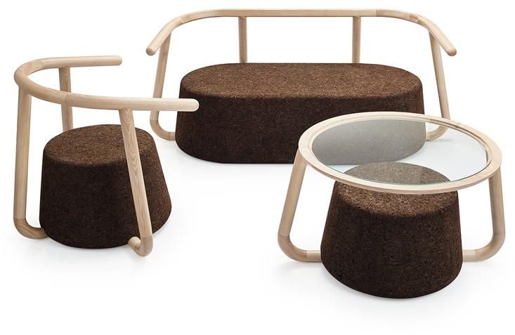 BlackCork Диван из пробки Ypsilon sun-id-1485972 - Вид №3