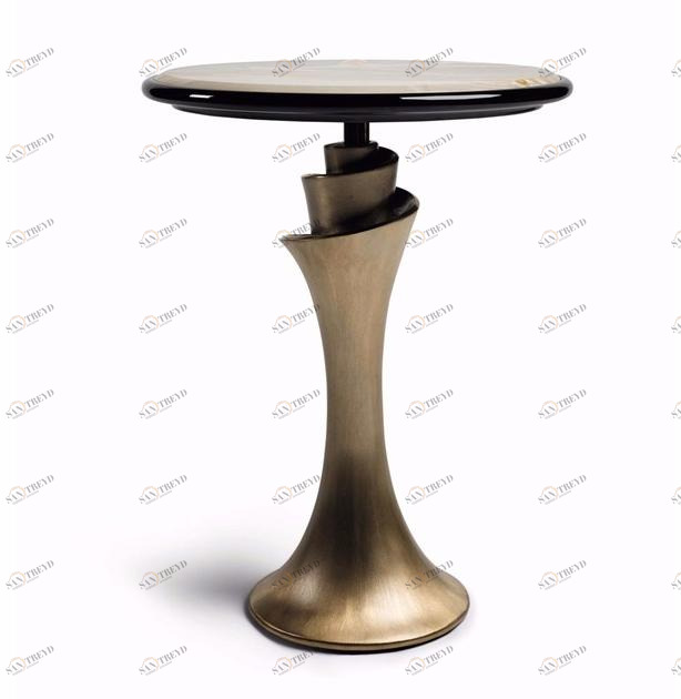 Visionnaire Круглый журнальный столик из мрамора sun-id-1449748