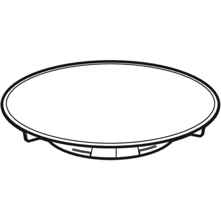 150.266.11.1 Пробка сливного отверстия Geberit d90, для сифона для душевых поддонов, высота гидрозатвора 30/50 мм Geberit  - Вид №1