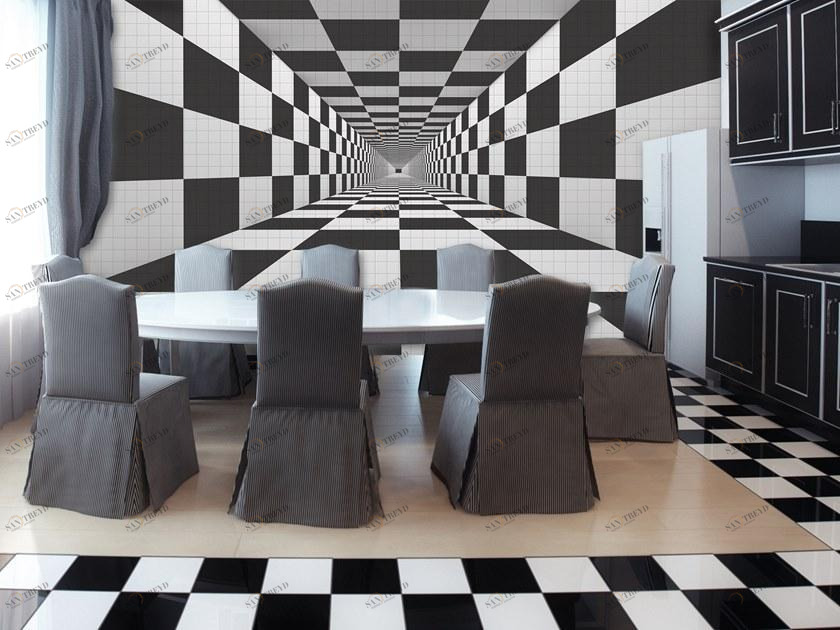 Creativespace Моющиеся геометрические обои Wallpaper 2020 sun-id-1511410