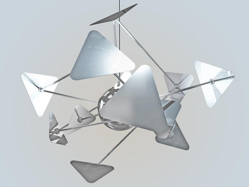 Firmamento Milano Светодиодный подвесной светильник из стали  As-038pm  - Вид №1