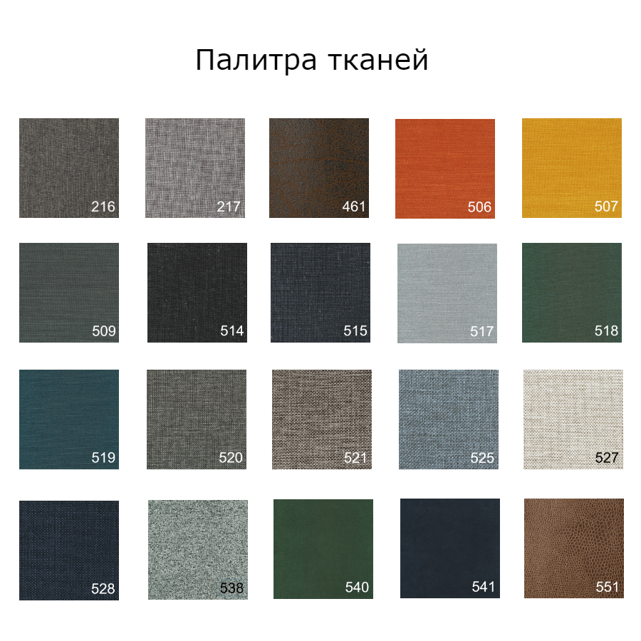 Диван Ghia с ножками из лакированного дуба и черной рамой, голубой Innovation Living GHIA525 - Вид №8