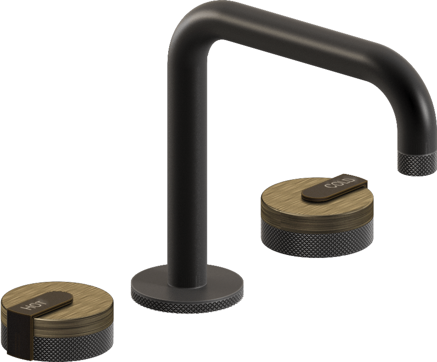 E-11511-R1VBB-L1OB-GM Смеситель для умывальника на 3 отвертия GRAFF MOD+