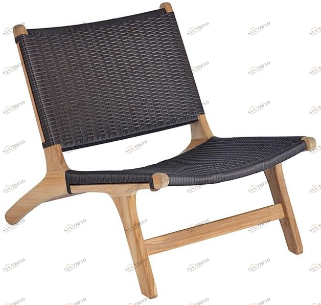 cbdesign Садовое кресло из тика и синтетики Vienna Tj 342a