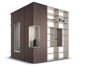 Секционный угловой шкаф