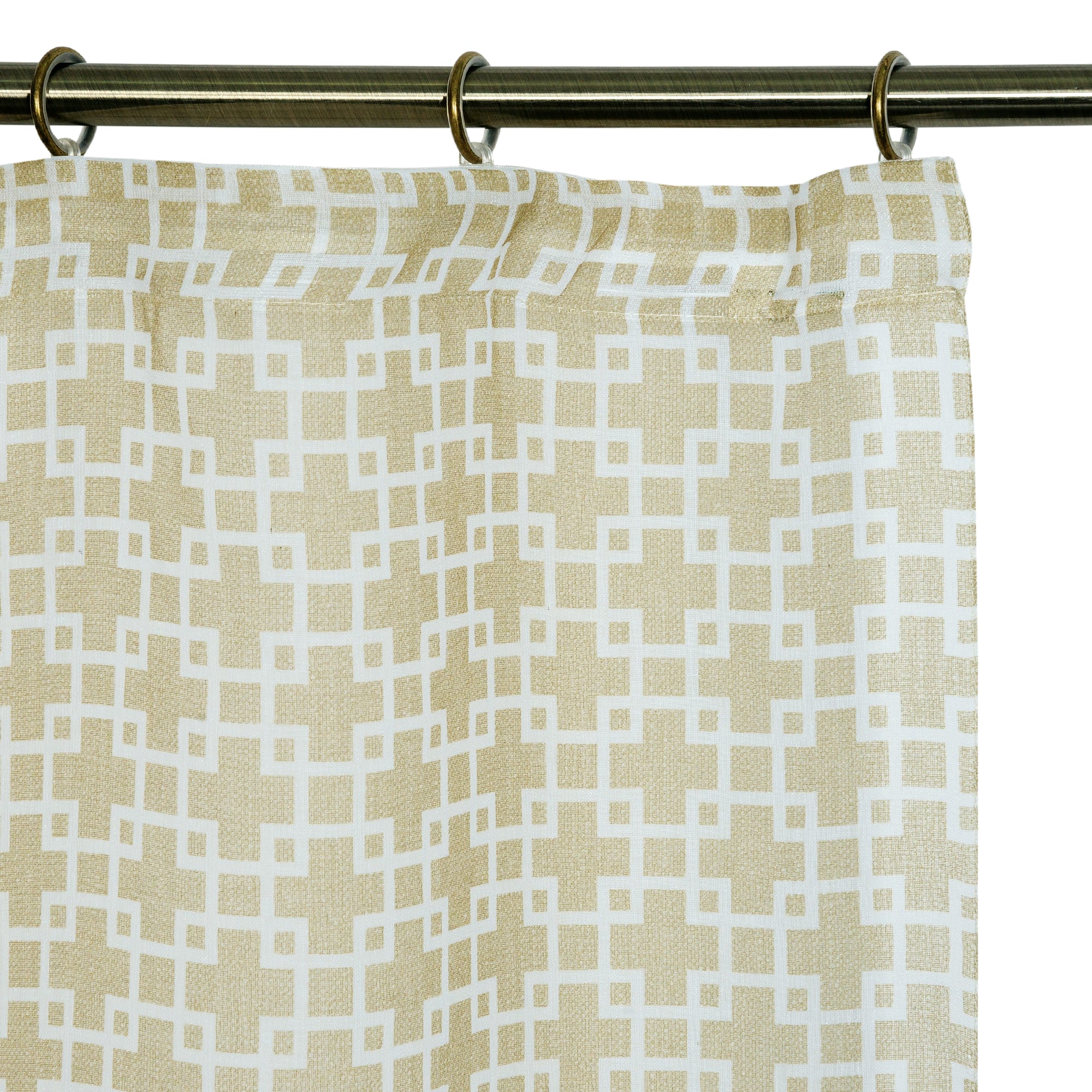 82010143 Тюль на ленте «Outline», 250х180 см, цвет фисташковый Santreyd  - Вид №4