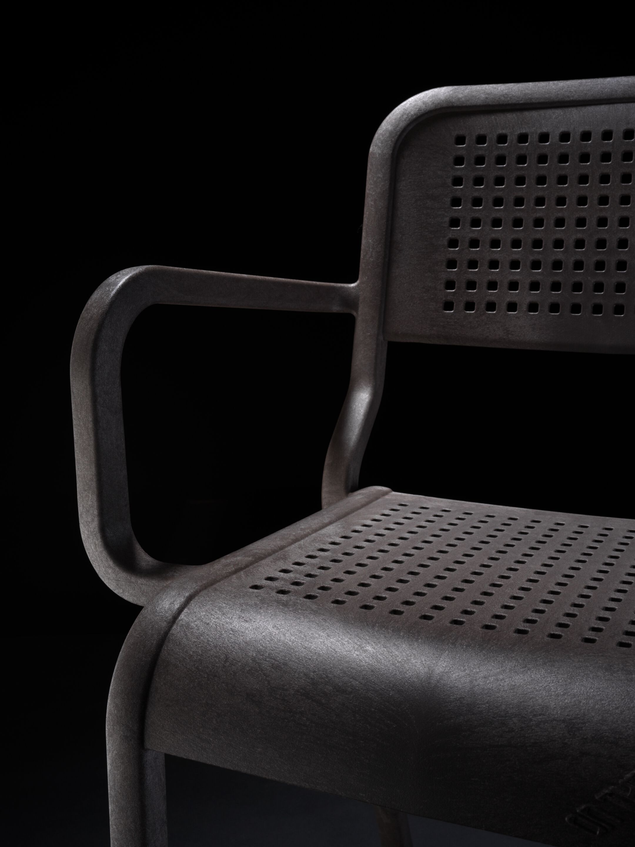 Стул из переработанного инженерного пластика с подлокотниками PF Stile ON THE ROAD CB ARCH-00105591 - Вид №11