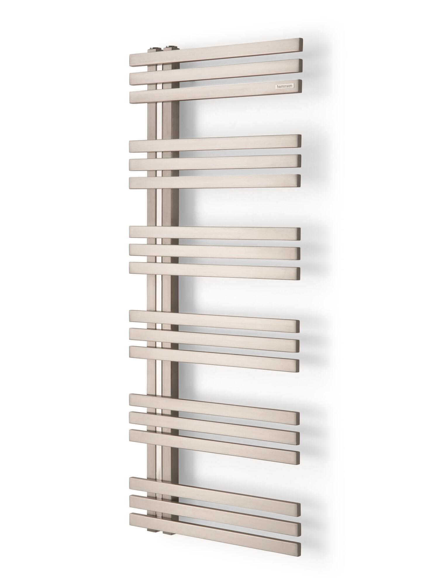 Полотенцесушитель Hammam URANUS Stainless steel  комбинированный; электрический или водяной Сталь  - Вид №26