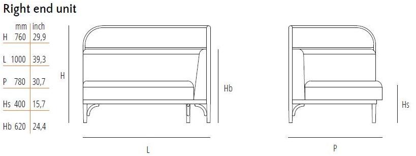 Wiener GTV Design Модульный секционный диван Targa sun-id-1356656 - Вид №11