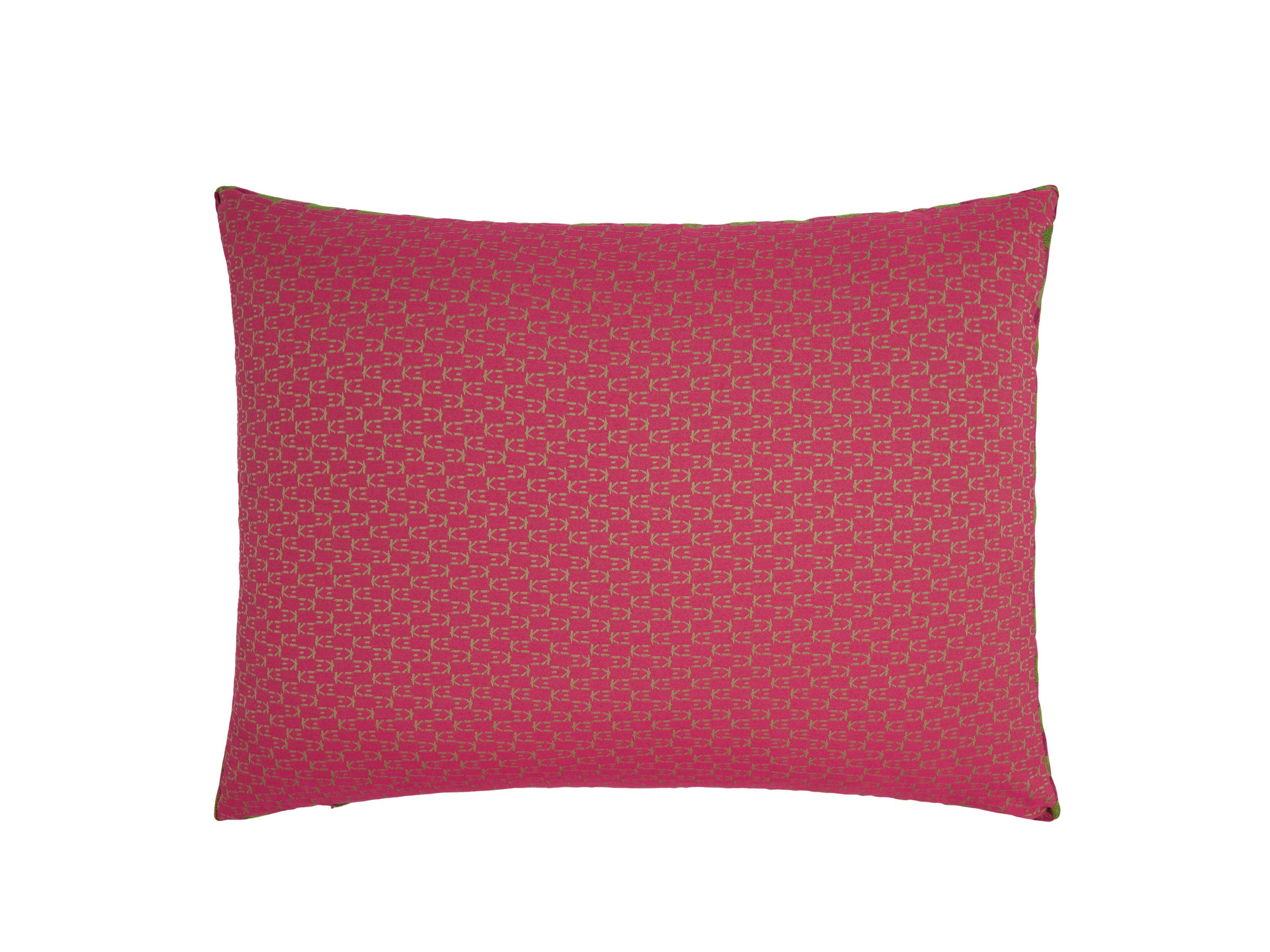 Прямоугольная подушка из ткани с цветочным рисунком K-3 Hana Pop ARCH-00021445 - Вид №2