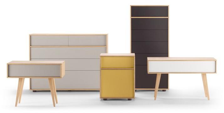 TREKU Прямоугольная тумбочка из дерева Duo sun-id-1426672 - Вид №1