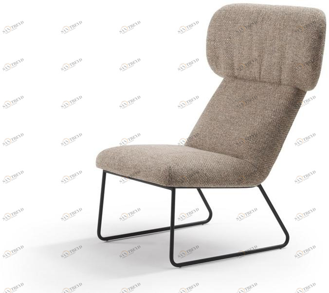 Sancal Кресло Wing из ткани в современном стиле Elle sun-id-1505416