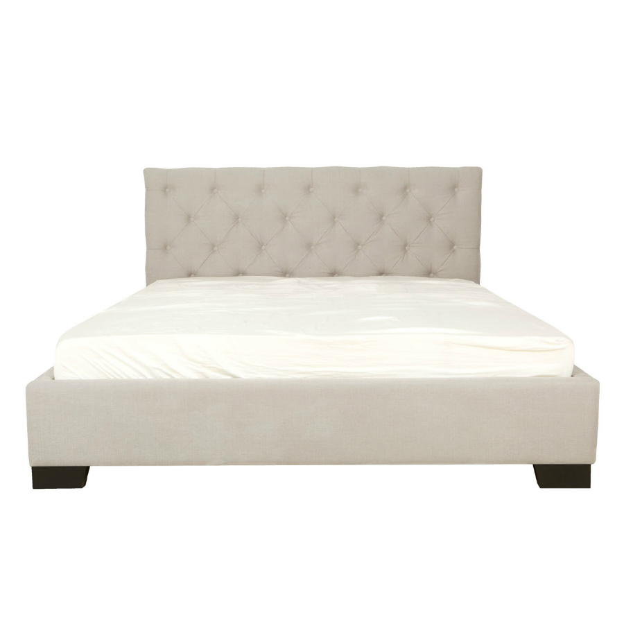 Кровать Diana, 160х200 см, светло-серая Sits S1737 - Вид №1