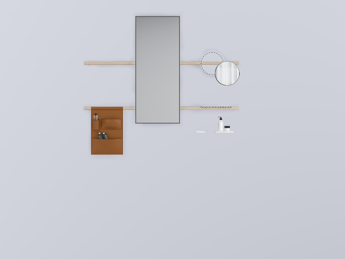 SWSTRE-RS+SWSPR-CM+SWSPI-NM+SWM10-BI+SWM20-BI+SWSCR-NA . прямоугольный дерево cielo Siwa Ceramica Cielo