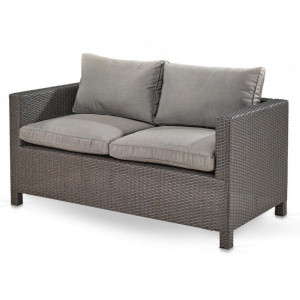 S59A-W53 Brown Плетеный диван Afina