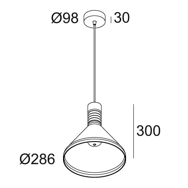 Стеклянный светодиодный подвесной светильник Deltalight MILES E27 ARCH-00033863 - Вид №13