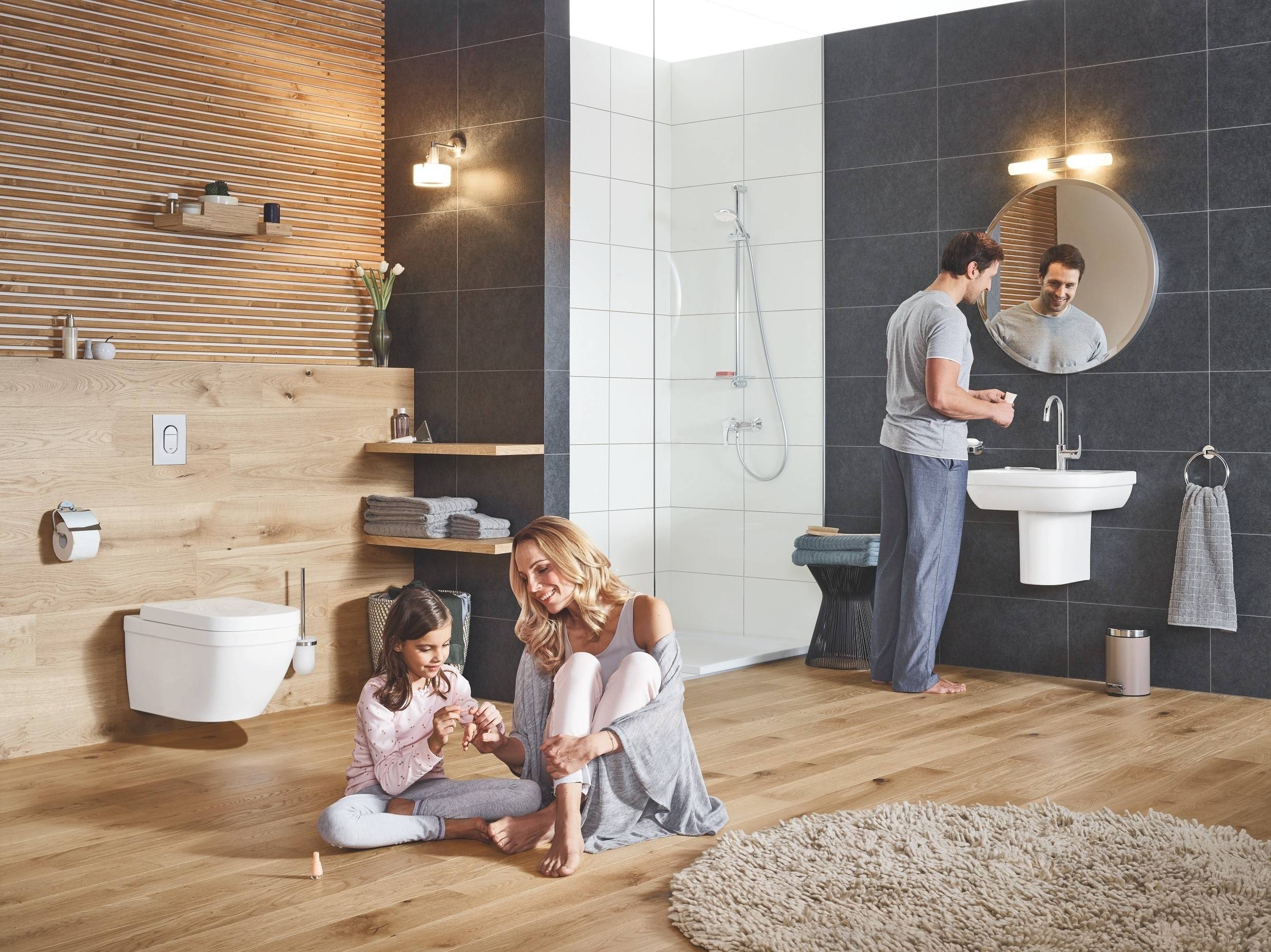 NW0022-1 Подвесной унитаз настенный Белый Grohe Euro Тайвань - Вид №4