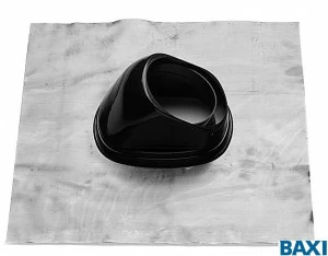 KHG71409371 Изол. накладка для наклонных крыш, диам. 80/125 мм, HT (KHG71409371) BAXI