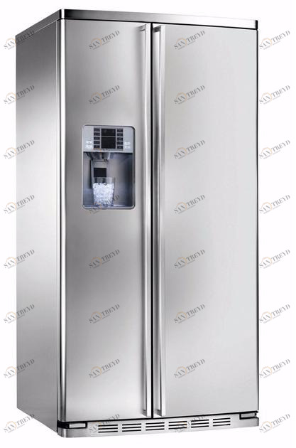 mabe Американский холодильник no Frost из нержавеющей стали с дозатором льда класса a + Side by side | prof. 71cm sun-id-1374706