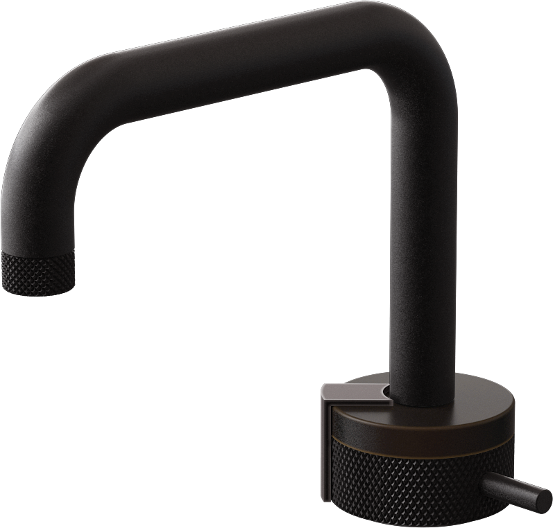 E-11500-R1OB-L2GM-BK Однорычажный прогрессивный смеситель для раковины - излив 15,3см GRAFF MOD+