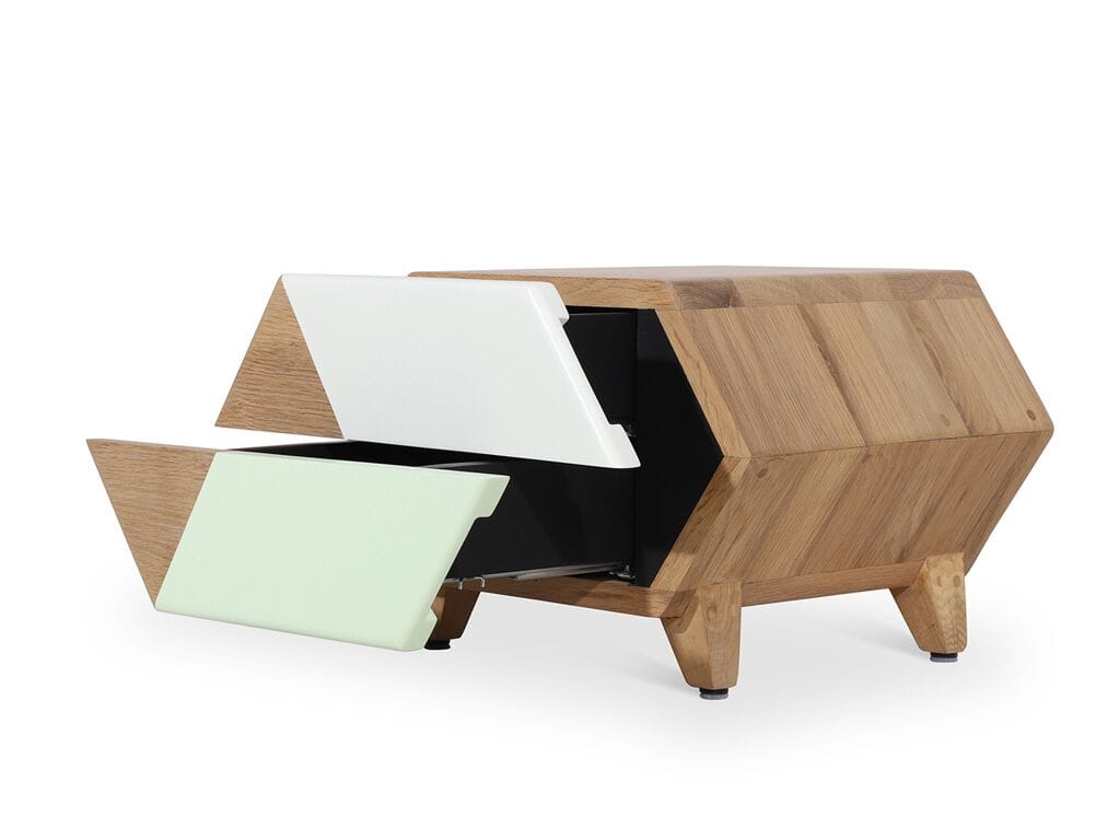 Тумбочка из массива дерева с ящиками Alankaram TIPKI ARCH-00004986 - Вид №2