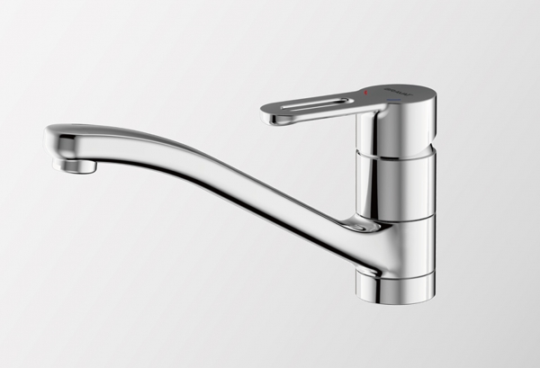 Смеситель для кухни низкий с изливом 200 мм STREAM-D F737163C-1 bravat - Вид №1