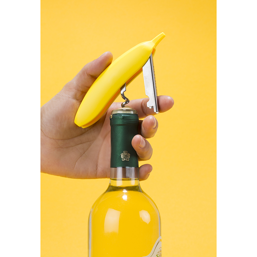 BA81 Набор винных аксессуаров monkey, 2 шт Kikkerland  - Вид №4