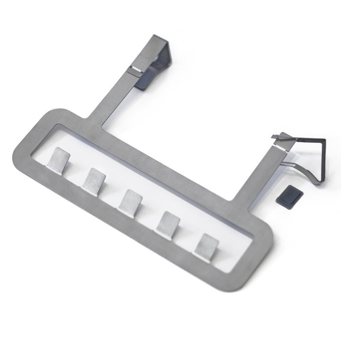 Надверная вешалка 5 крючков smart hook BOSIGN ДИЗАЙНЕРСКИЕ 253755 Металлик  - Вид №2