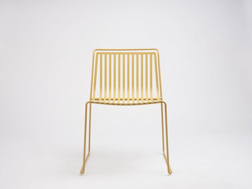 ONDARRETA Стул для сада со стальными санями Alo sun-id-1403161 - Вид №1