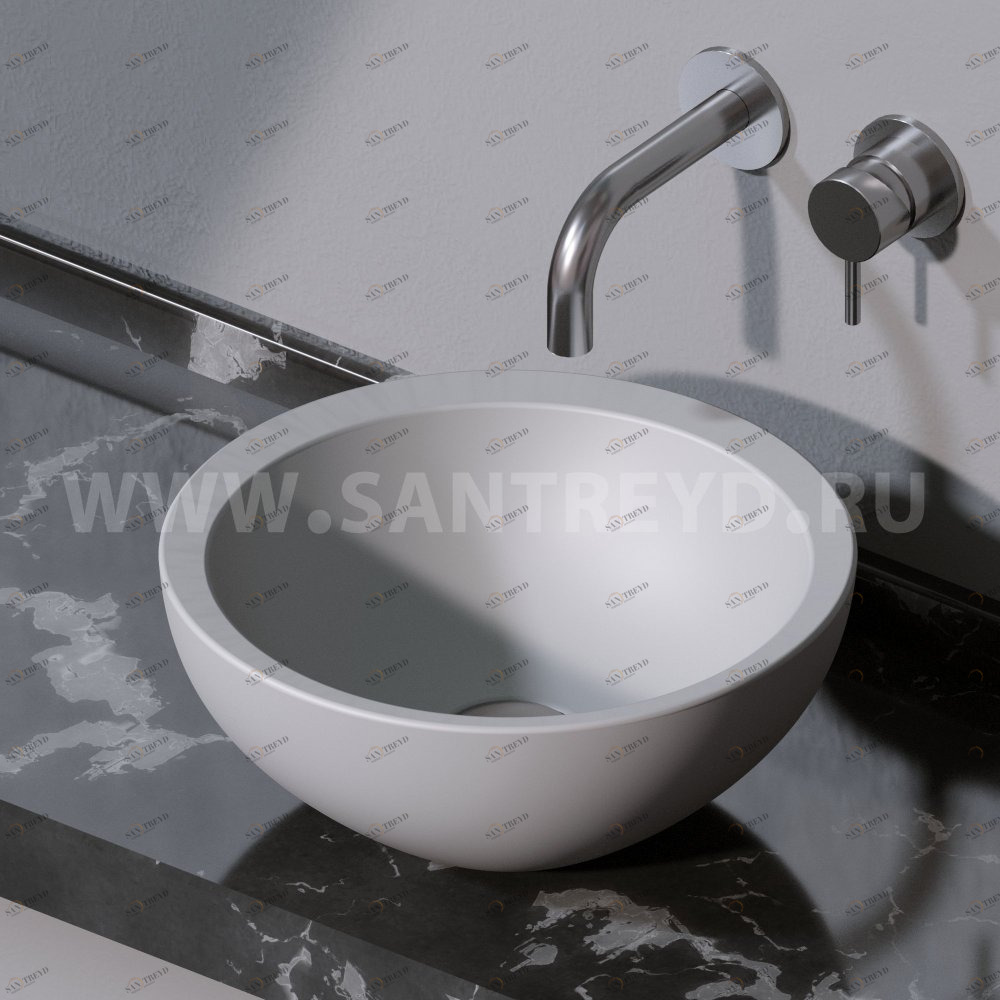 L223117 Накладная раковина на столешницу  круглая A. e T. Italia SPOT AeT ITALIA