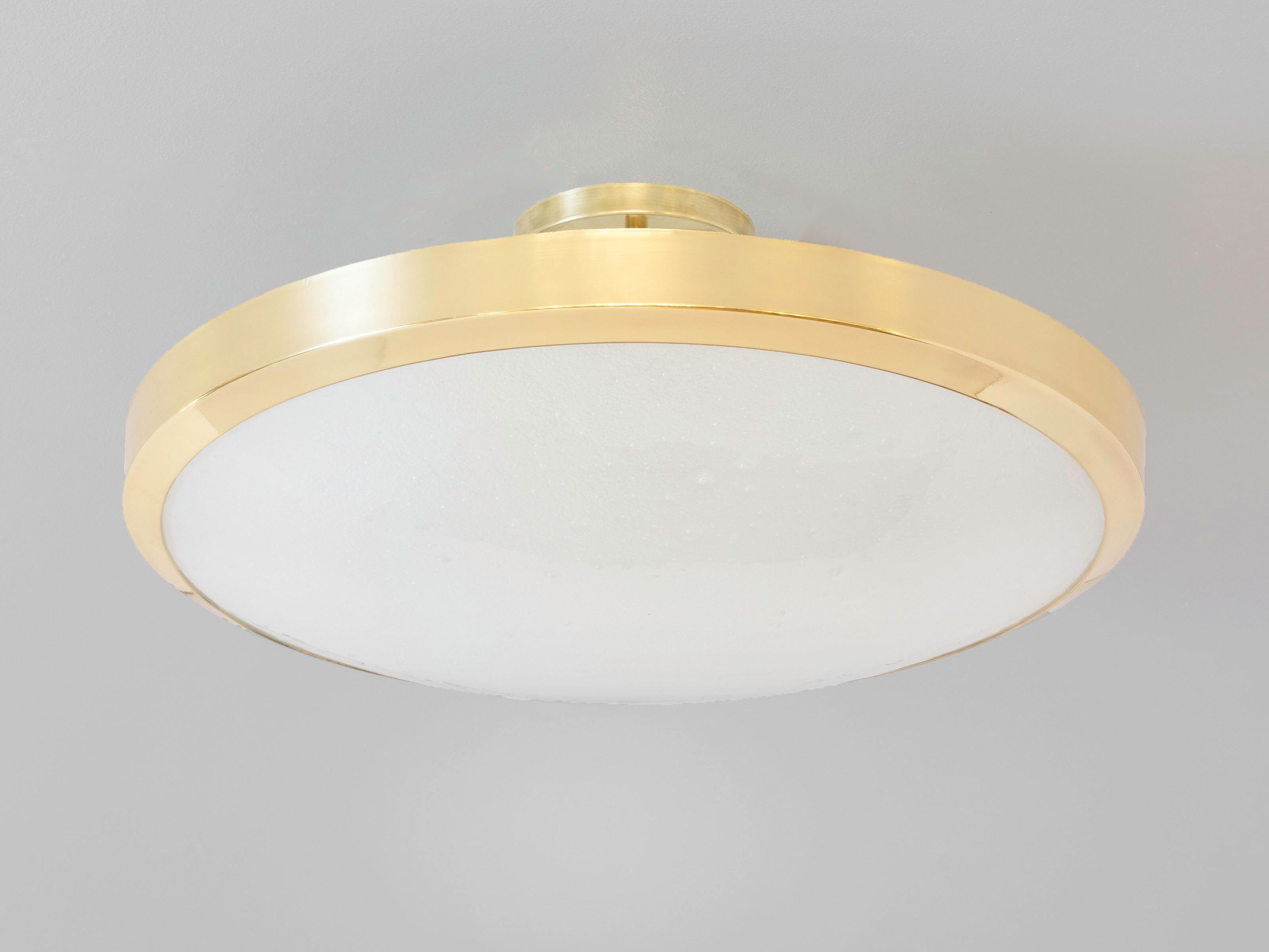 Потолочный светильник из латуни и муранского стекла GASPARE ASARO UNO GRANDE ARCH-00018157