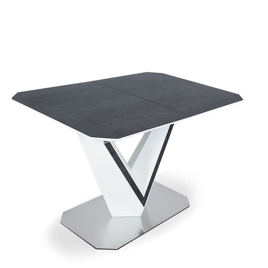 Обеденный стол раздвижной 140-185 см серый "Мэтью" STOOL GROUP  00-3946103 Серый  - Вид №1