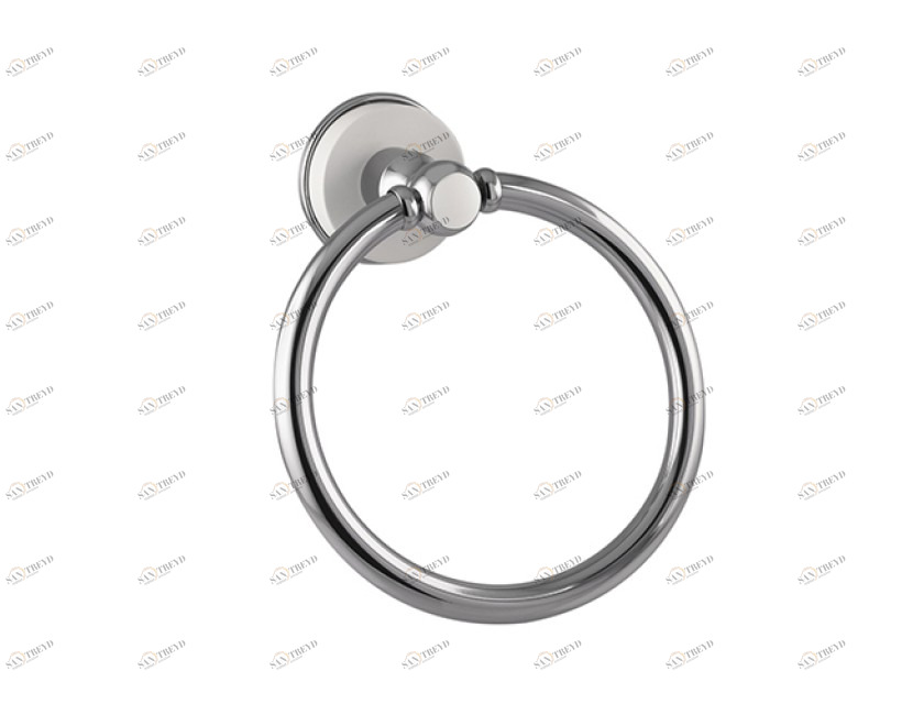 063073.000.50 Кольцо для полотенца 160 мм с твердой поверхностью Яркий хром Mestre 