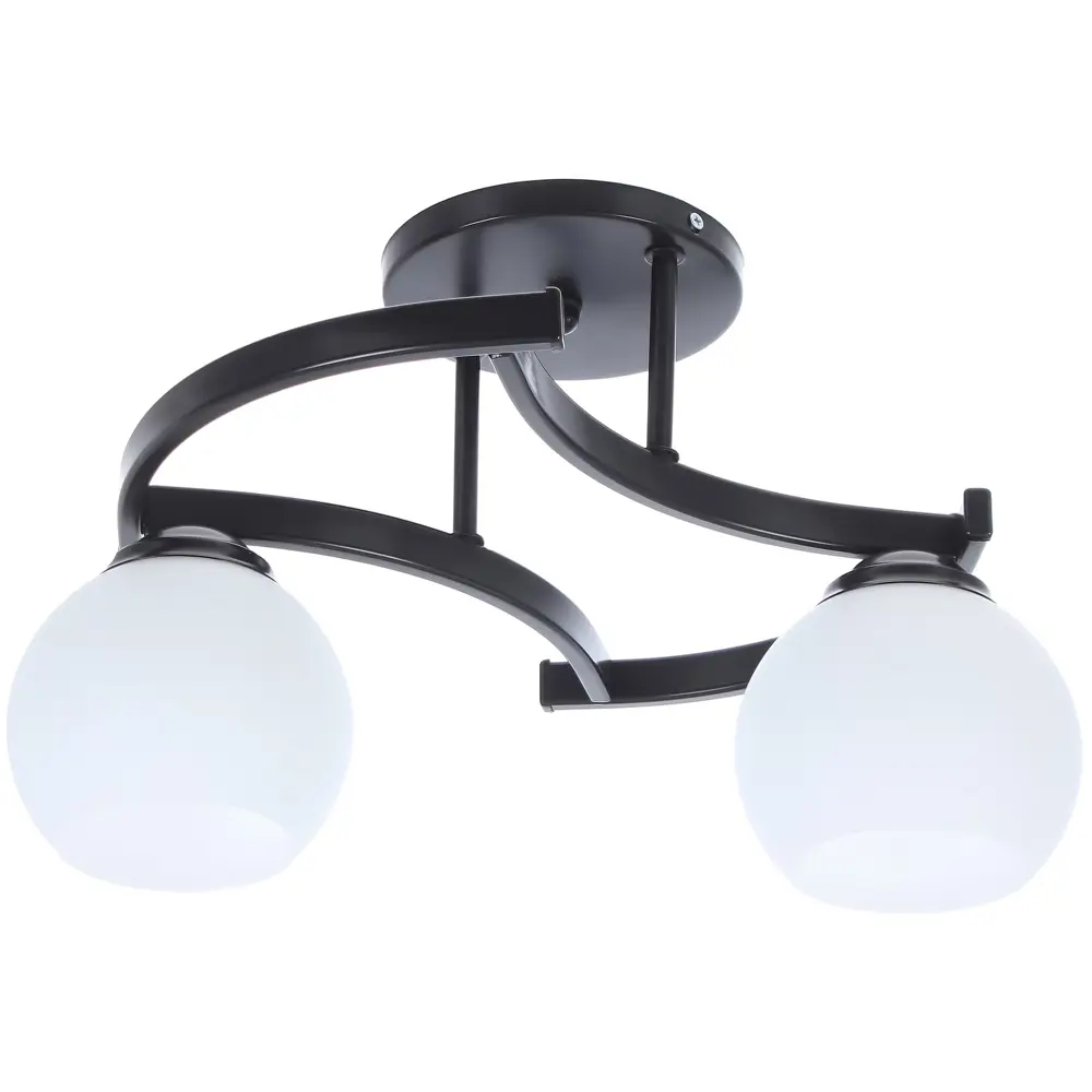 Люстра Адара 2xE27x60 Вт цвет черный СВЕТУС STLM-2139139 - Вид №3