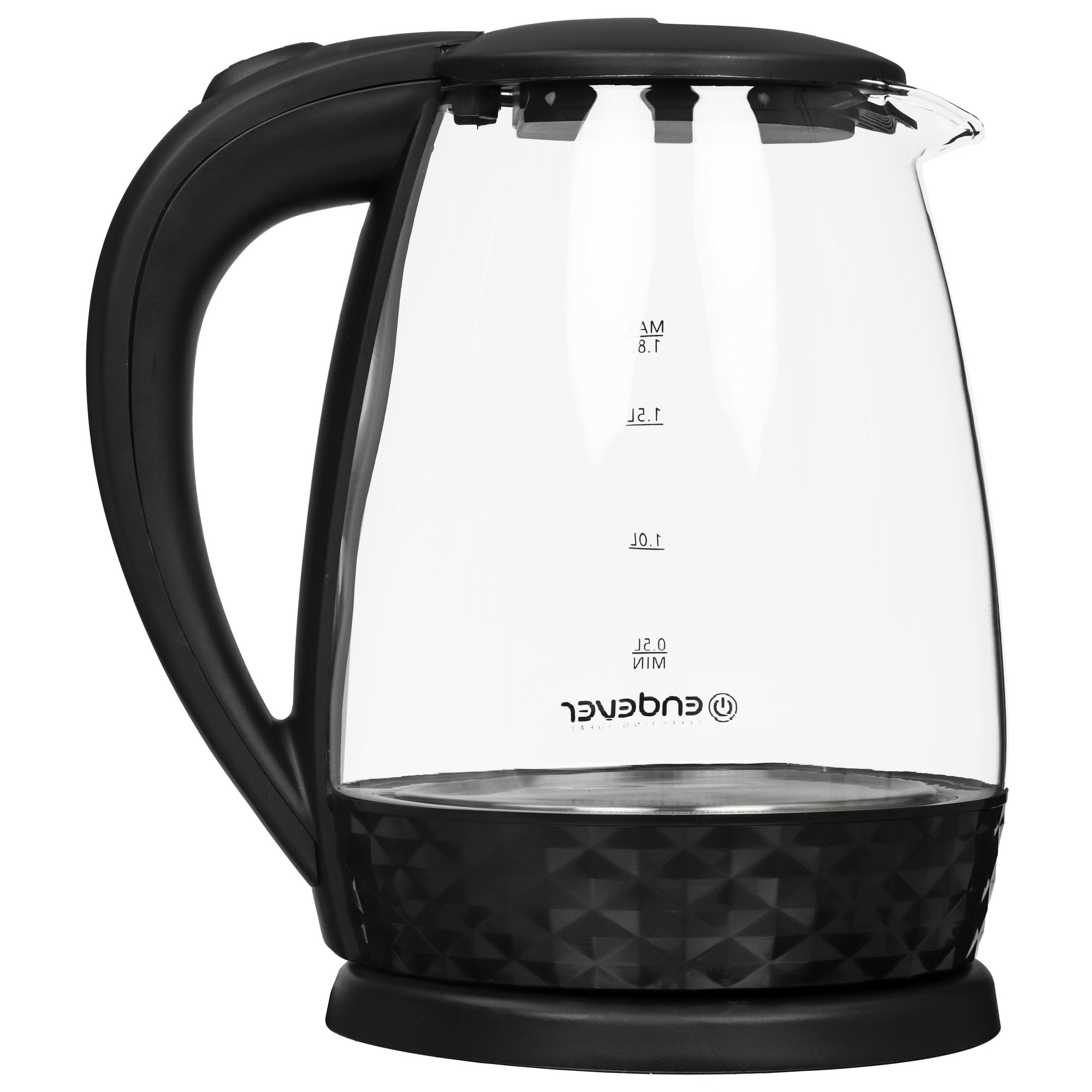 5367959 Электрочайник Endever Skyline KR-337G черный STDN-0080069 - Вид №2