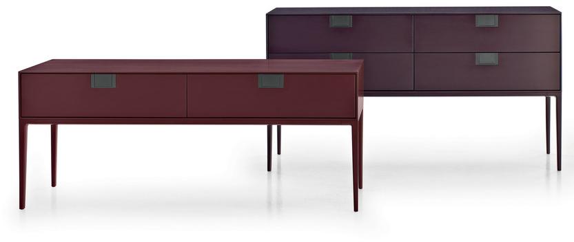 Maxalto Буфет из лакированного дерева с ящиками Alcor sun-id-1366871 - Вид №1