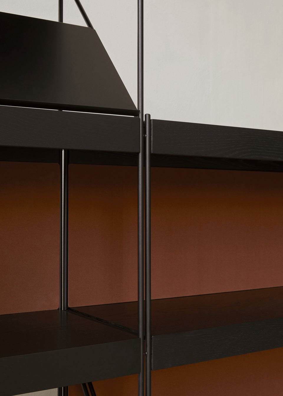 5709262069712 Zet Storage System, 60 дюймов, задняя панель и полка для журналов LuceLight  - Вид №5