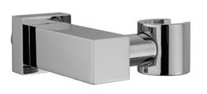 32750/SC-CR CARIMALI Настенный квадратный регулируемый конический держатель 