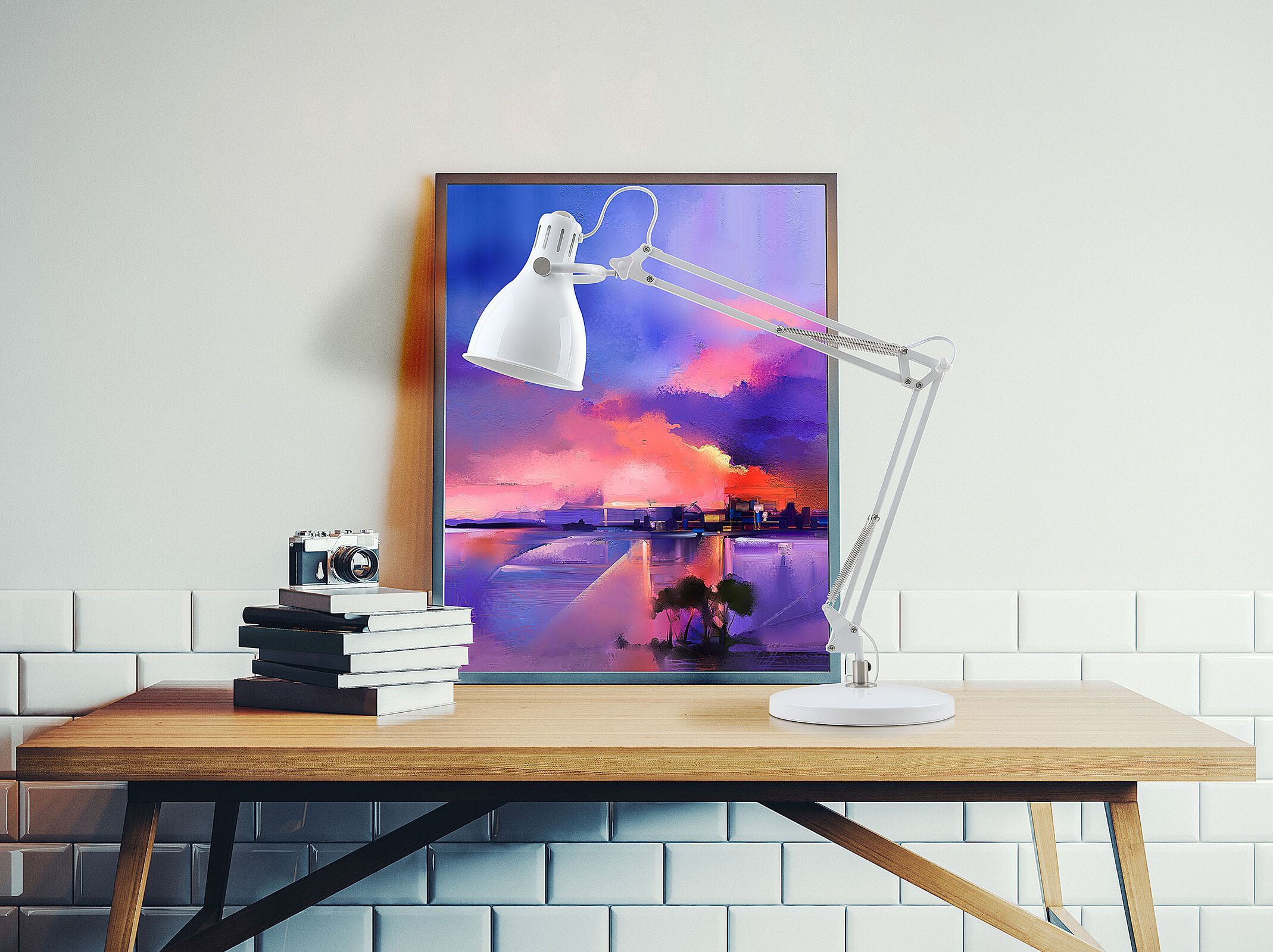 Настольная лампа с гибкой рукояткой Valaisin Grönlund LEADER TABLE LAMP ARCH-00102122 - Вид №2