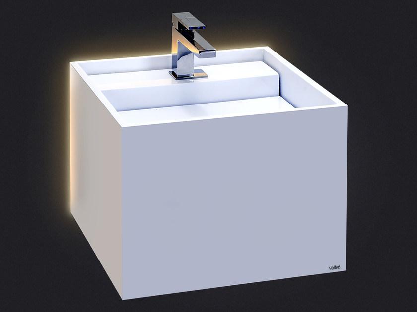 Подвесная раковина настенная овальная Vallvé WALL белая sun-id-1425395 - Вид №1