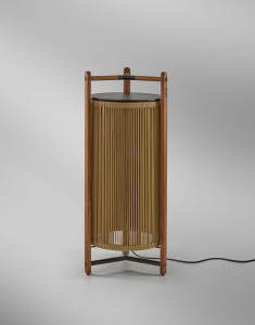 Деревянный светодиодный светильник с регулируемой яркостью