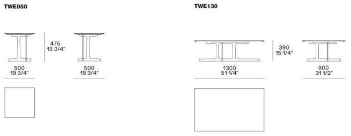 Poliform Прямоугольный мраморный журнальный столик Westside sun-id-1490363 - Вид №5