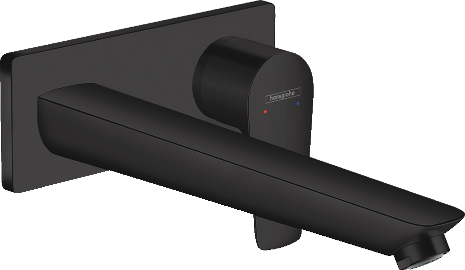 71734670 Talis E Смеситель для раковины, однорычажный, скрытого монтажа, настенный, с изливом 22,5 см Hansgrohe 