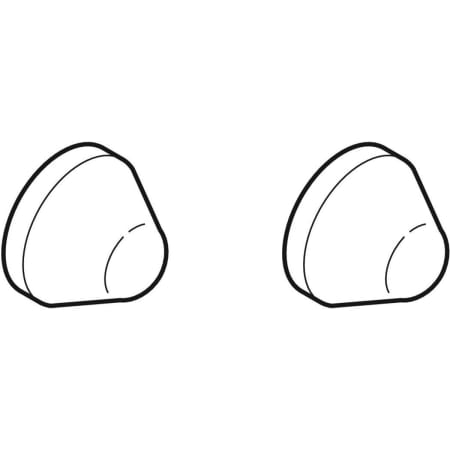 244.453.46.1 Комплект защитных заглушек Geberit для Nova Pro Geberit 